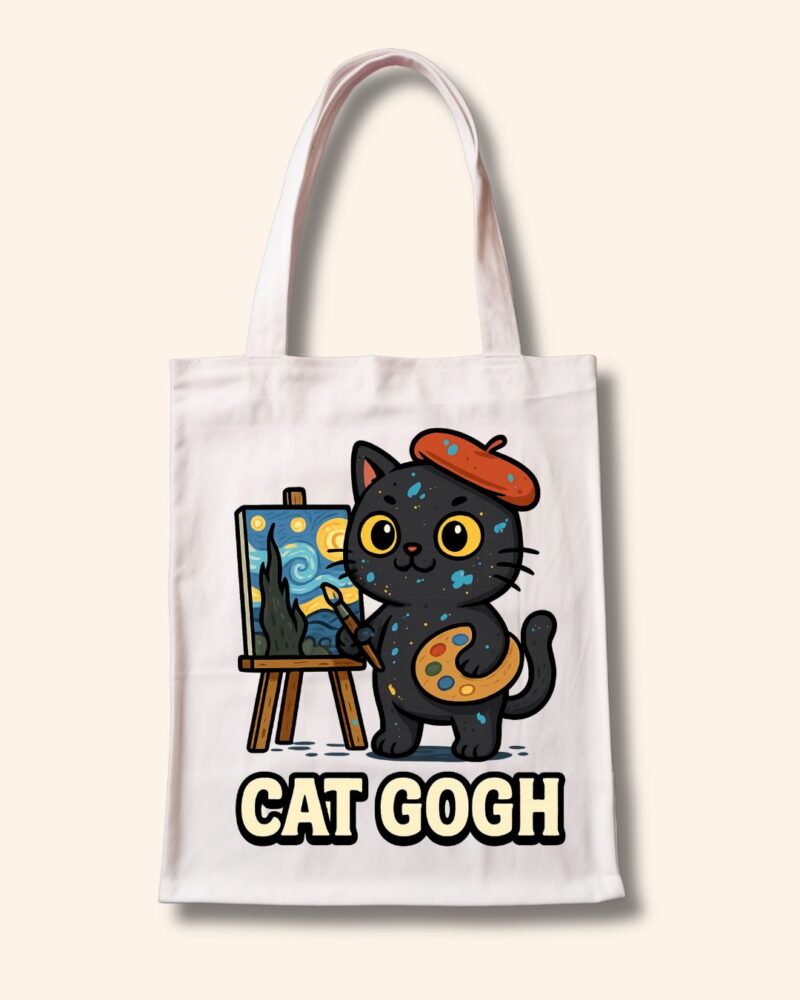 Shopper Cat Gogh – L’arte... a colpi di zampa!